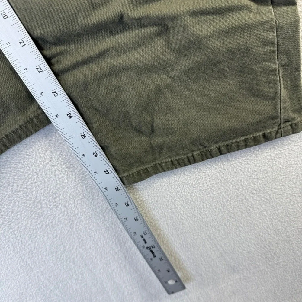 Carhartt Pants Mens 36x30 fits 34x28 Green Relaxed Fit Workwear Utility Canvas